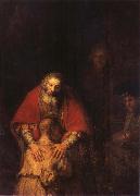 The Return of the Prodigal son Rembrandt